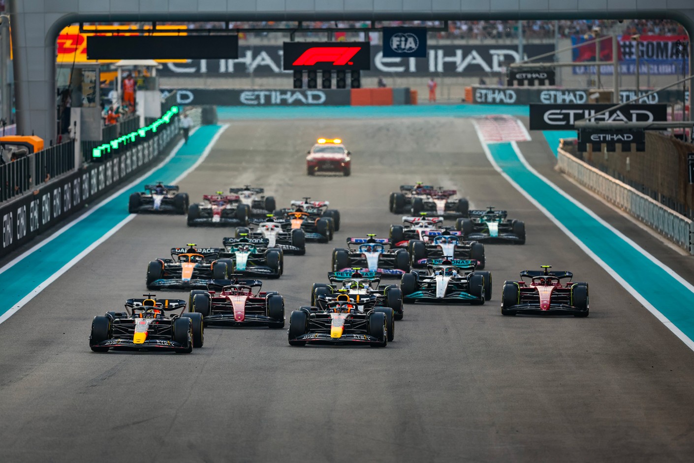 Photo Départ Grand Prix Abu Dhabi